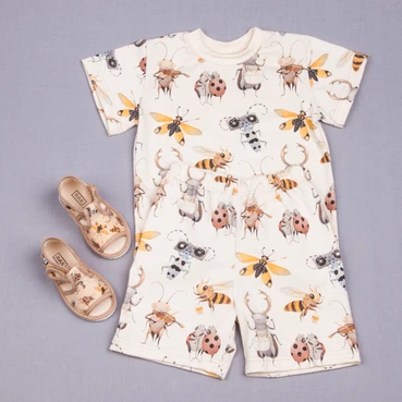 Dětské pyžamo Hmyz + bačkůrky